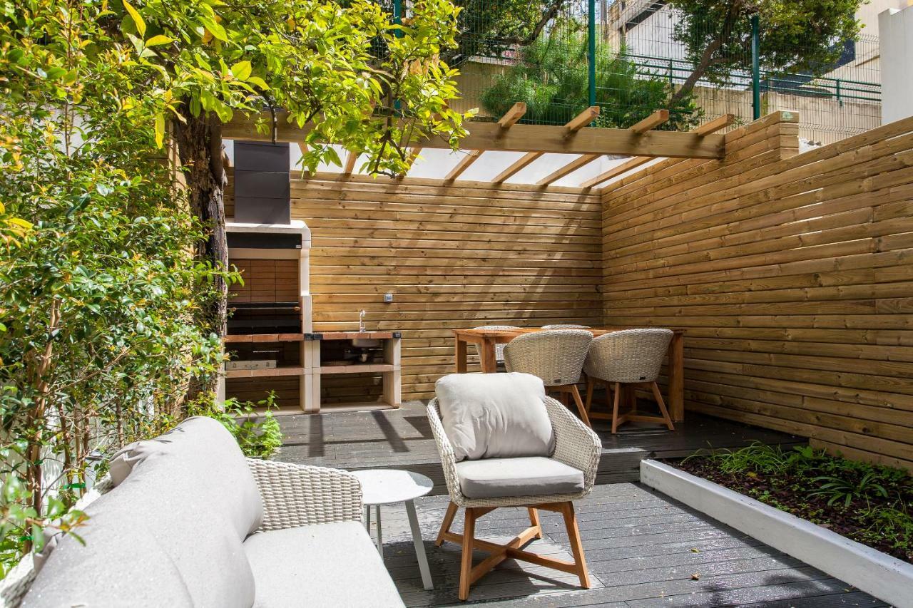 Charming Terrace - Liberdade Apartment Lisbon Exterior photo